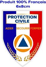 Autocollant protection civile d'occasion  Prades-le-Lez