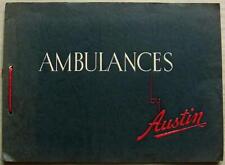 Austin ambulances 20hp for sale  LEICESTER