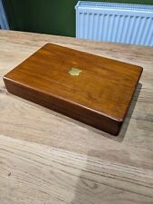 oak cutlery box for sale  WIGAN