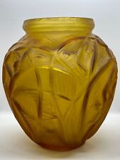 Antique yellow crystal d'occasion  Expédié en Belgium