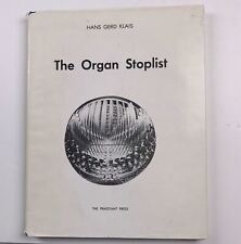 Organ stoplist theory for sale  Collegeville