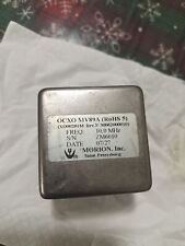 Morion OCXO MV89A Double Oven Ultra Precision 10MHz 12V for sale  Shipping to South Africa