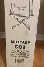 Military cot authentic for sale  Park Valley