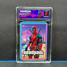 Deadpool Marvel Grand Theft Auto GTA6 Artist Signed Card, used for sale  Shipping to South Africa