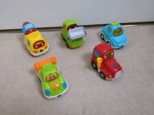 Vtech Toot Toot Vehicles Incl Cement Mixer Bulldozer Racer Car & Tractor VGC, used for sale  Shipping to South Africa