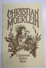 Christian moerlein beer for sale  Dayton