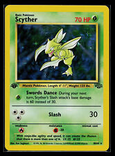 Used, Pokemon Card - 1st Edition Scyther Jungle 10/64 Holo Rare for sale  Shipping to South Africa