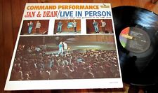 JAN & DEAN COMMAND PERFORMANCE LIVE LP NM NEAR MINT US LIBERTY VINYL BEACH BOYS myynnissä  Leverans till Finland