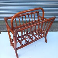 Vintage bamboo wicker for sale  NEWTON-LE-WILLOWS