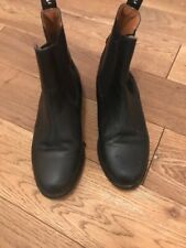 Leather black chelsea for sale  SOUTHAMPTON