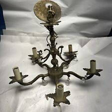5 arm brass chandelier for sale  Edwards
