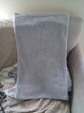 Grey fleece pillow for sale  DONCASTER