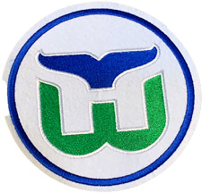Usado, Adesivo bordado logotipo equipe Hartford Whalers 1979 - 1997 Throwback Iron-on comprar usado  Enviando para Brazil