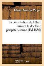 Constitution doctrine peripate d'occasion  Expédié en Belgium