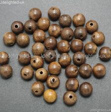 Natural Driftwood Round Wood Ball Loose Beads 6mm 8mm 10mm 15mm 18mm 20mm 30mm for sale  Shipping to South Africa