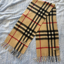 Burberry cashmere scarf d'occasion  Expédié en Belgium