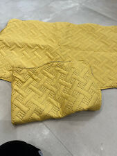 Mustard coloured quilted for sale  CHESHAM