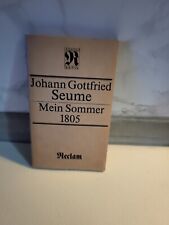 Johann gottfried seume gebraucht kaufen  Rohr i.NB