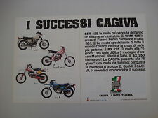 advertising Pubblicità 1981 MOTO CAGIVA SST 125/WMX 125/RX 125/SX 250 comprar usado  Enviando para Brazil