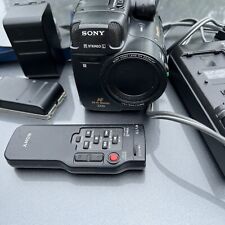 Gravador de câmera de vídeo Sony CCD-TR91 8mm baterias carregador cabo bolsa de transporte ✅ comprar usado  Enviando para Brazil