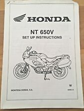 Honda nt650v dealer for sale  SPILSBY