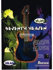 Used, 1997 IBANEZ RG 7-String Electric Guitar HEAD, MUNKY of Korn Vintage Print Ad for sale  Columbia