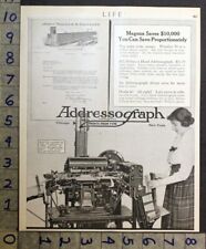 1919 addressograph label for sale  Branch