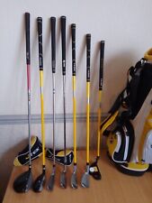 Right Handed Junior Golf Club Set & Stand Bag  5 TO 8 yrs Mixed Set , used for sale  Shipping to South Africa