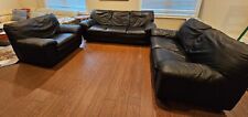 Black leather couch for sale  Lawrenceville