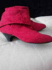 Ladies red faux for sale  BASILDON