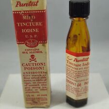Vintage tincture iodine for sale  Buena Vista