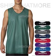 Usado, Camiseta deportiva de baloncesto deportes gimnasio de malla reversible para hombre S-2XL 3XL segunda mano  Embacar hacia Argentina