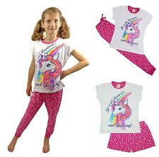 Girls unicorn pyjamas for sale  LOUGHBOROUGH
