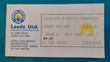 Leeds united ticket for sale  Shipping to Ireland