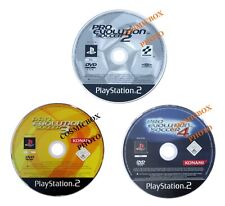 PS2 lot 3 jeux - PES 2 + 3 + 4 Pro Evolution Soccer 2002 2003 2004 football foot comprar usado  Enviando para Brazil