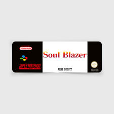 Étiquette SNES / Label : Soul Blazer comprar usado  Enviando para Brazil