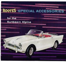 1962 sunbeam alpine for sale  UK