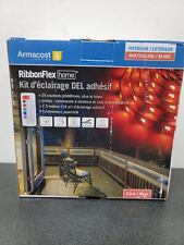 Usado, Kit de luz de fita LED interna/externa Armacost RibbonFlex Home 24 pés RGB+W comprar usado  Enviando para Brazil