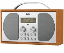 Bush Wooden DAB Radio with Bluetooth DAB FM Alarm - Kitchen Living Room (A-) tweedehands  verschepen naar Netherlands