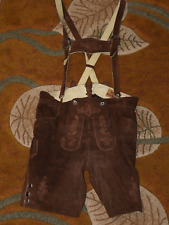 SIZE 38 Spodnie skórzane 1886 Alpy Tradycyjne Skórzana kamizelka Czapka alpejska Skóra-Tradycje na sprzedaż  PL
