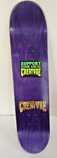 Creature skateboard deck for sale  IPSWICH