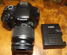 Bonita cámara digital Canon EOS Rebel T3 SLR negra DS126291 con lente EFS 18-55 mm segunda mano  Embacar hacia Argentina