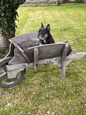 Antique wooden wheelbarrow for sale  STROUD