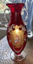 Vase cristal rouge d'occasion  Saint-Brice-Courcelles