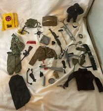 VTG 12” GI Joe Clothing Accessories Lot Gorilla Backpack Weapons Adventure Team for sale  Shipping to South Africa