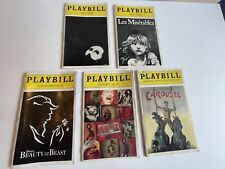 Broadway playbills five for sale  New York