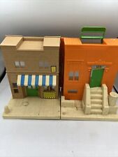 1984 VINTAGE SESAME STREET HOOPERS STORE PLAY SET HOUSE comprar usado  Enviando para Brazil