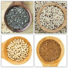 Ancient Grain Collection #1 Chia / Quinoa / Sorghum / Teff Seeds, Grow Your Own segunda mano  Embacar hacia Argentina