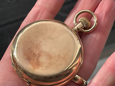 Antique Elgin Gold Plated Full Hunter Pocket Watch  (P107) for sale  Shipping to South Africa