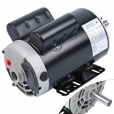 5HP Air Compressor Duty Electric Motor 3600RPM Single Phase 7/8" 60Hz Shaft USED, used for sale  Austell